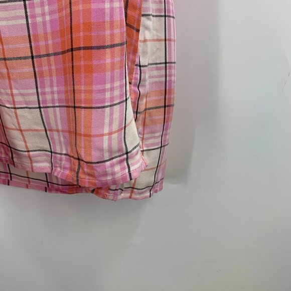 Abound Nordstrom Women's Plaid Spaghetti Strap Lightweight Mini Dress Size S NWT - Picture 6 of 13
